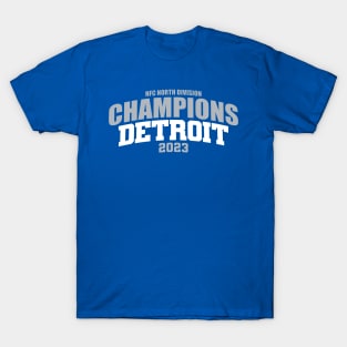 Detroit Football - Division Champions 2023 T-Shirt